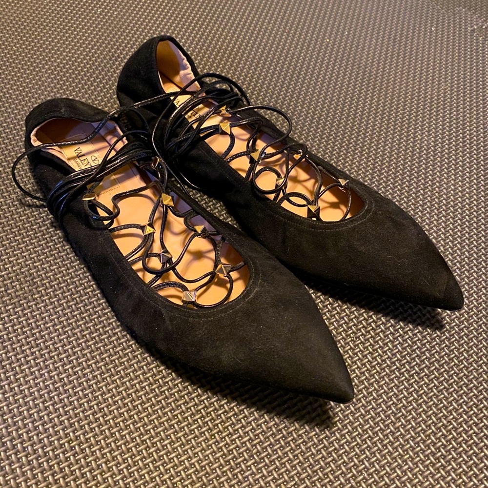 Valentino studded flats